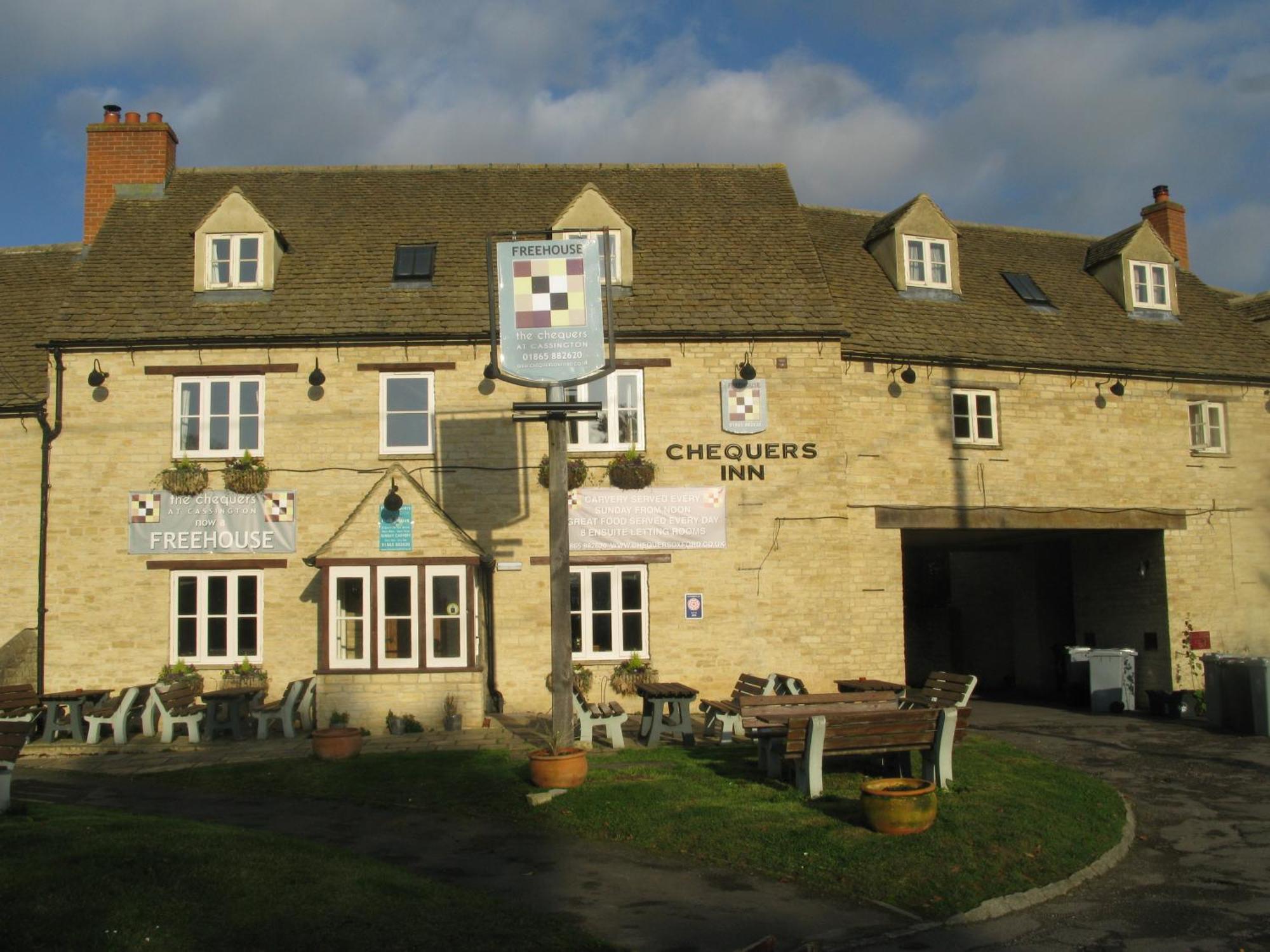 The Chequers Inn Cassington Dış mekan fotoğraf