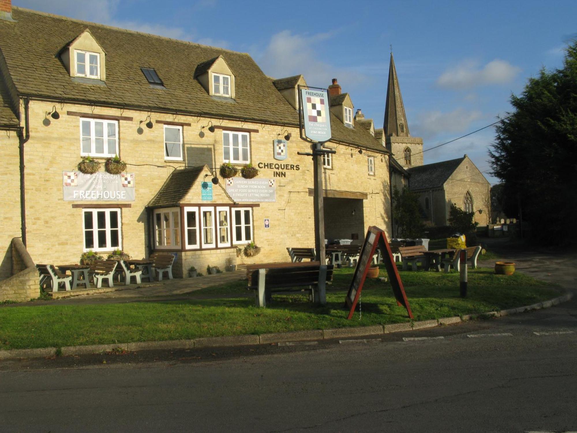 The Chequers Inn Cassington Dış mekan fotoğraf